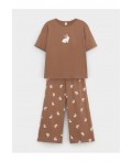 МП 1657-1/шоколадный 1230 Н111 пижама