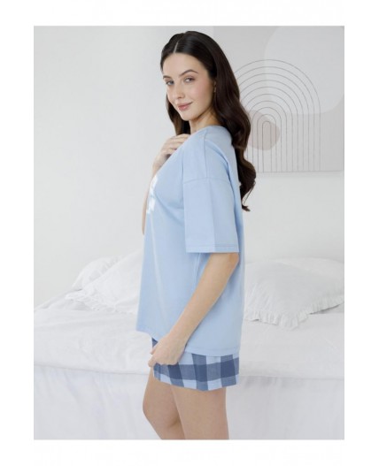 МП 20143/голубой 1124 Н026.2 пижама