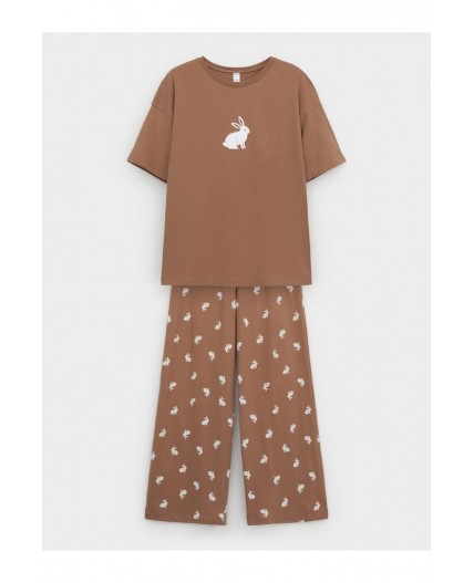 МП 20209/шоколадный 1230 Н111 пижама