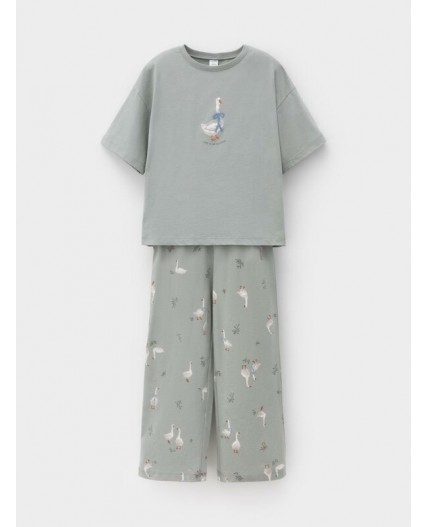 МП 1657-1/оливковый 5904 Н110 пижама