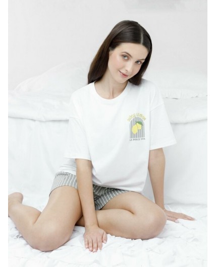 МП 20143/белый Н250 пижама