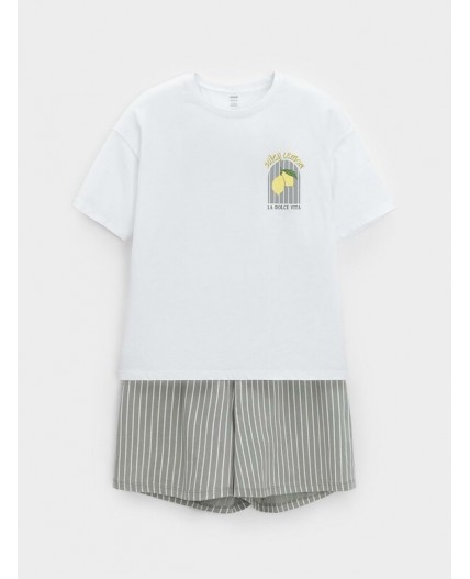 МП 20143/белый Н250 пижама