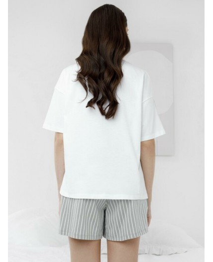 МП 20143/белый Н250 пижама