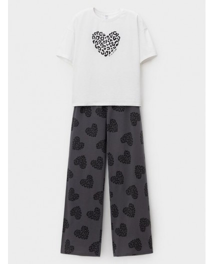 МП 20251/белый Н251 пижама