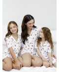 МП 20253/белый Н254 пижама