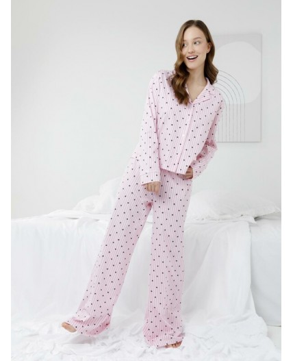 МП 20254/розовый Н255 пижама