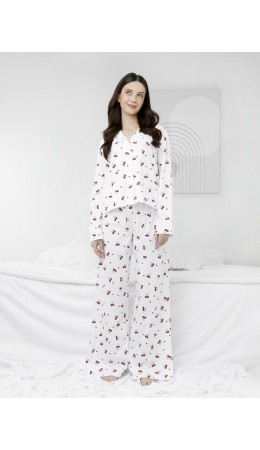 МП 20254/белый Н254 пижама