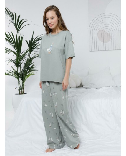 МП 20209/оливковый 5904 Н110 пижама