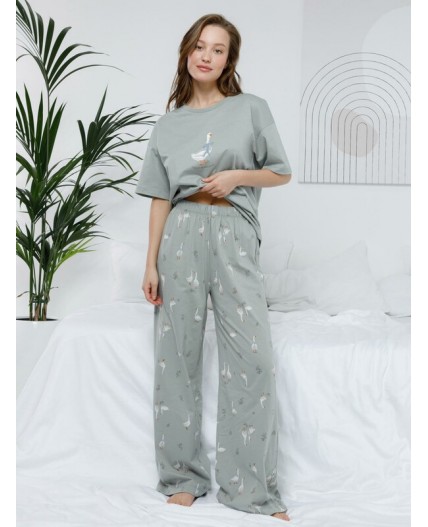 МП 20209/оливковый 5904 Н110 пижама