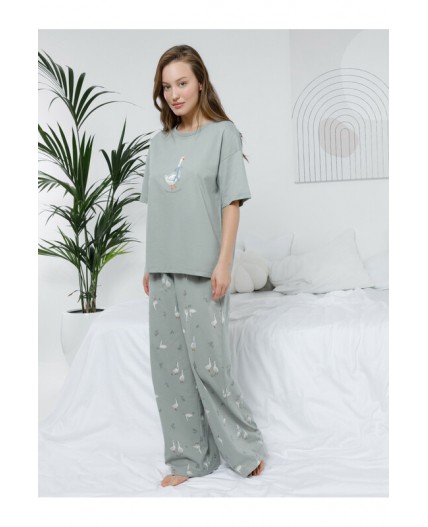 МП 20209/оливковый 5904 Н110 пижама