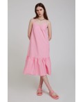 Платье жен. розовый