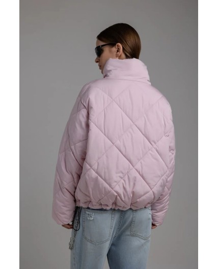Куртка утепленная жен. светло-розовый