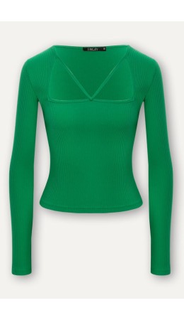 Блузка жен. зеленый