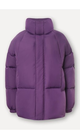Куртка утепленная жен. темно-фиолетовый