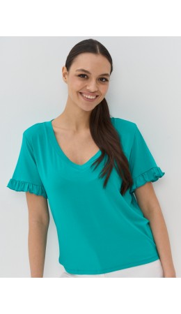 Фуфайка (футболка) женская 5231-3729; 2031 св.зелёный