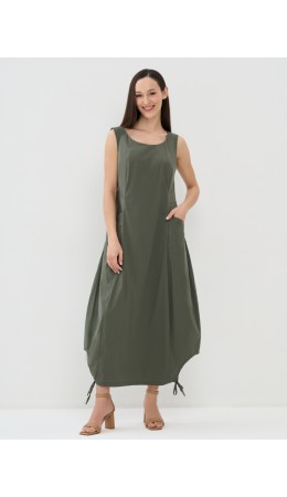 Платье женское 5241-3797; БХ18/1 тёмно-оливковый