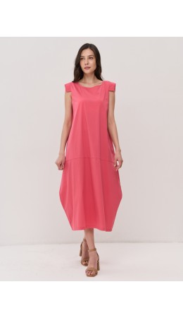 Платье женское 5241-3803; БХ08/1 розовый коралл