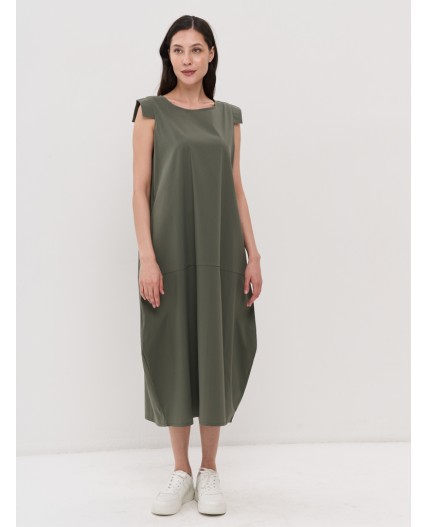 Платье женское 5241-3803; БХ18/1 тёмно-оливковый