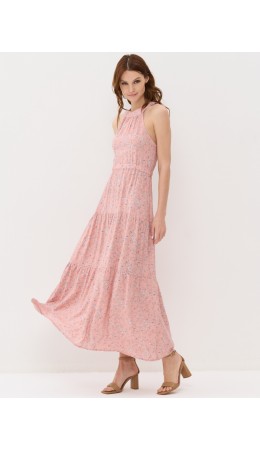 Платье женское 7231-30054; Ш101 розовый лютики