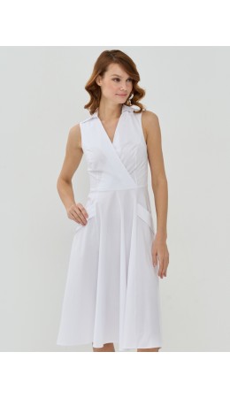 Платье женское 7231-30063; Белый