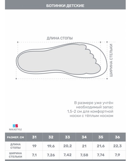 Ботинки 16з12824 джинс