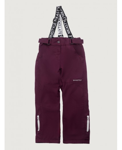 Брюки 2л3825 вишня