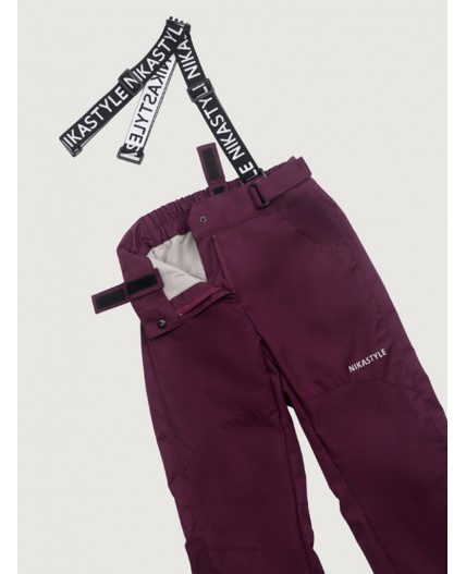 Брюки 2л3825 вишня