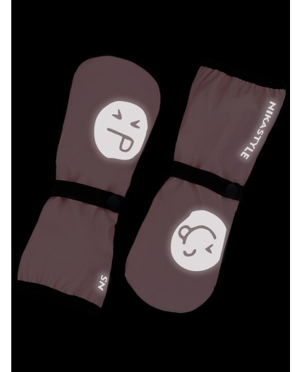 Варежки 14л3122 пудровый