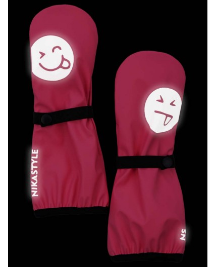 Варежки 14л3122 розовый