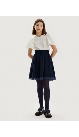 Юбка 19ш20225 синий