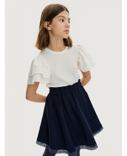 Юбка 19ш20225 синий