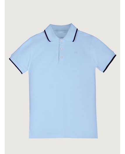 Рубашка-поло 4ш21225 голубой