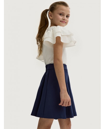 Юбка-шорты 19ш20425 синий