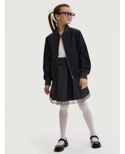 Юбка 19ш20225 серый