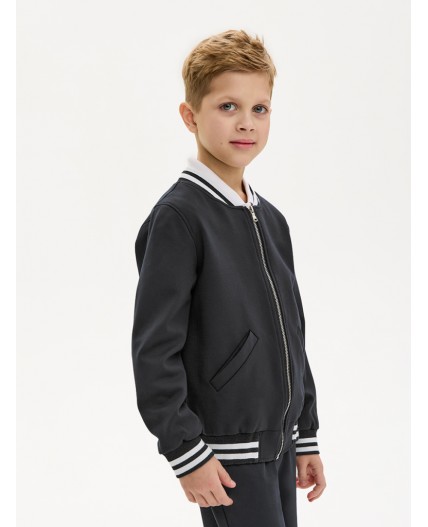 Жакет-бомбер 4ш21025 черный