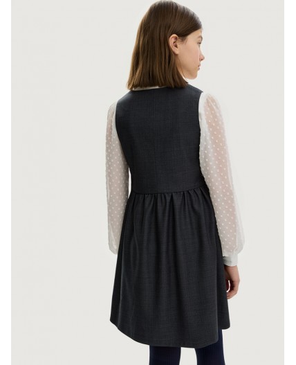 Сарафан 20ш20025 серый