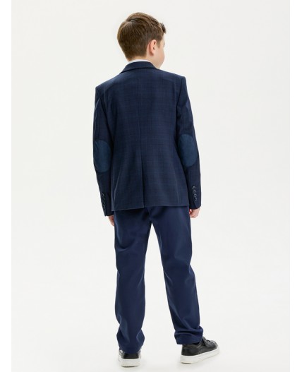Пиджак 4ш20325 синяя клетка