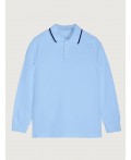 Рубашка-поло 4ш21125 голубой