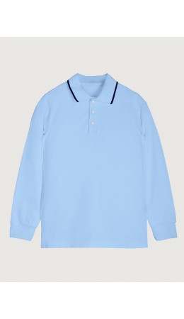 Рубашка-поло 4ш21125 голубой