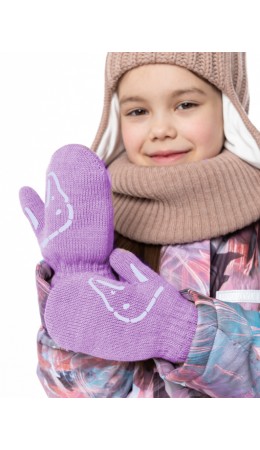 Варежки 14з17025 фиалка