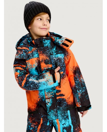 Комбинезон 8з1325 оранж/черный