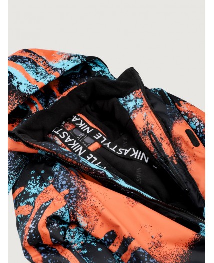 Комбинезон 8з1325 оранж/черный