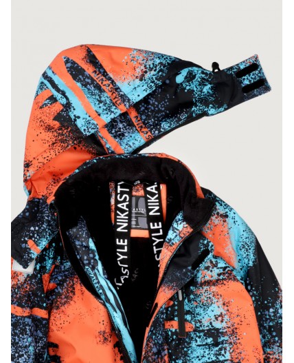 Комбинезон 8з1325 оранж/черный