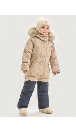 Комбинезон 8з0625 латте/серый