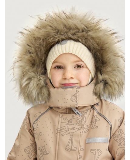 Комбинезон 8з0625 латте/серый