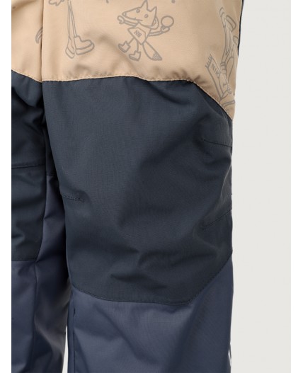 Комбинезон 8з0625 латте/серый