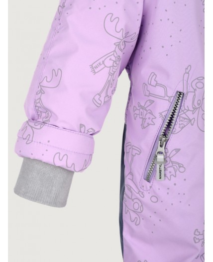 Комбинезон 8з0625 лаванда/инжир