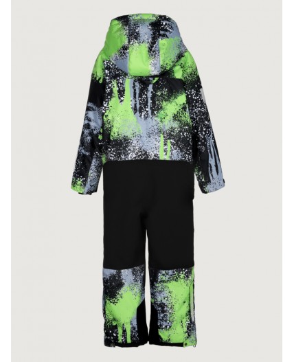 Комбинезон 8з1325 салат/черный