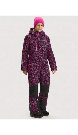 Комбинезон 8з2825 фуксия/черный