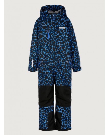 Комбинезон 8з2525 электрик/черный